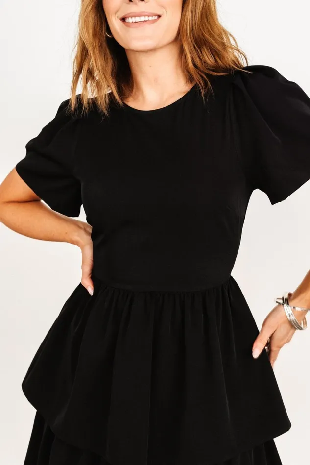Baltic Born Midi Dresses Women Cadenza Tiered Maxi Dress Black