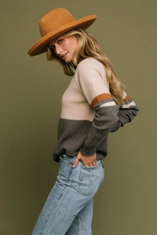 Baltic Born Sweaters Women Baylor Color Block Sweater Natural Multi Baltic Born Sweaters Women Baylor Color Block Sweater Natural Multi