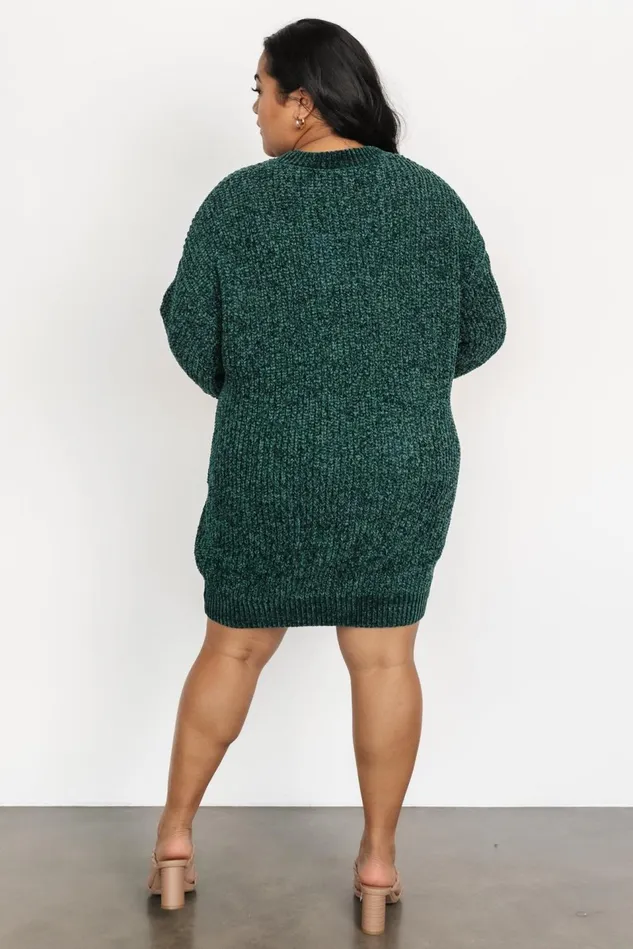 Baltic Born Sweaters Women Christa Sweater Dress Emerald Baltic Born Sweaters Women Christa Sweater Dress Emerald