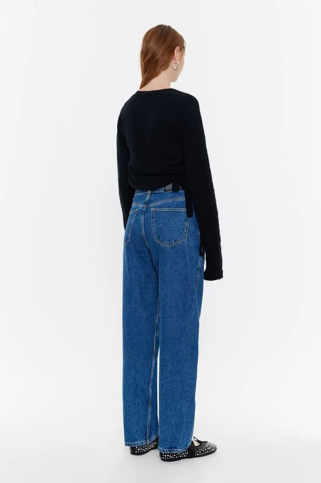 BarelJean Bleu Moyen Medium Blue Women Bimba Y Lola Trousers