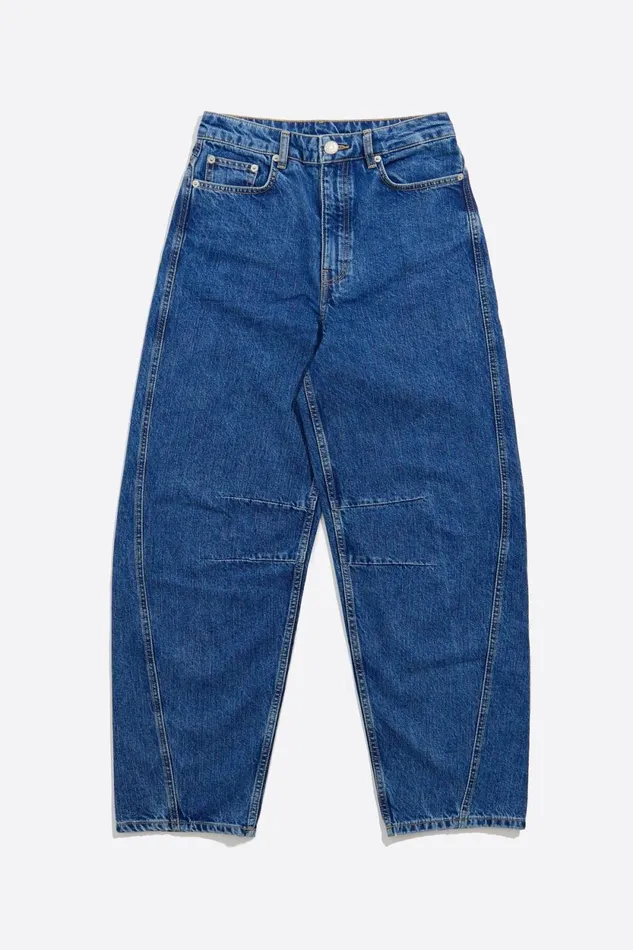 BarelJean Bleu Moyen Medium Blue Women Bimba Y Lola Trousers