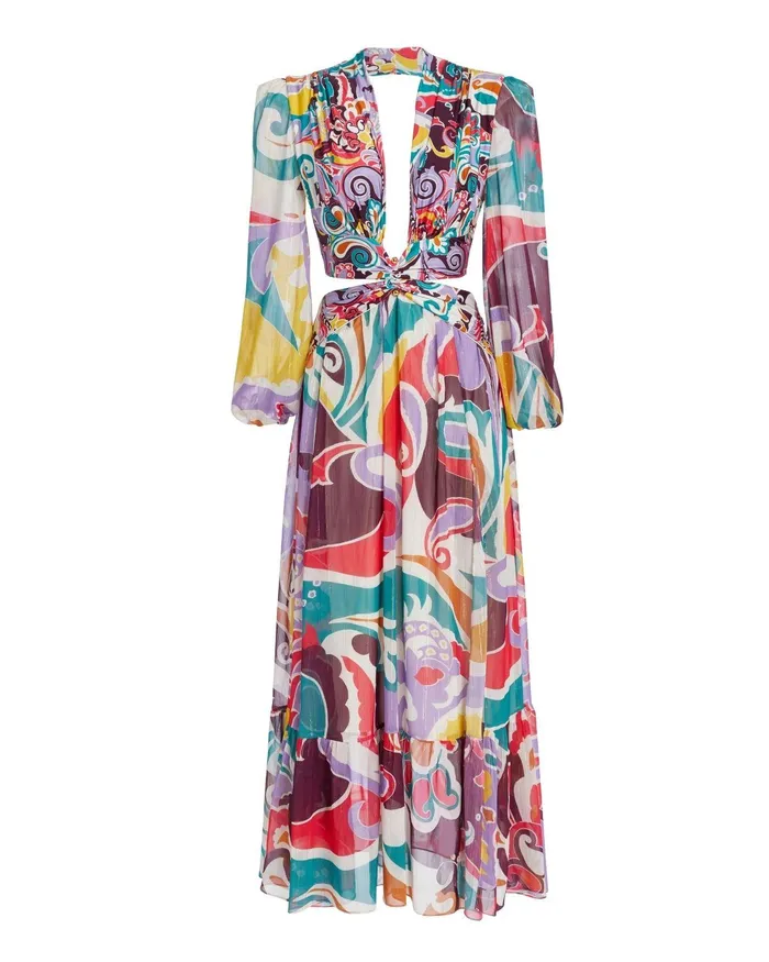 Beach Dresses Women PatBO Daydreamer Plunge Maxi Dress X Harrods Exclusive
