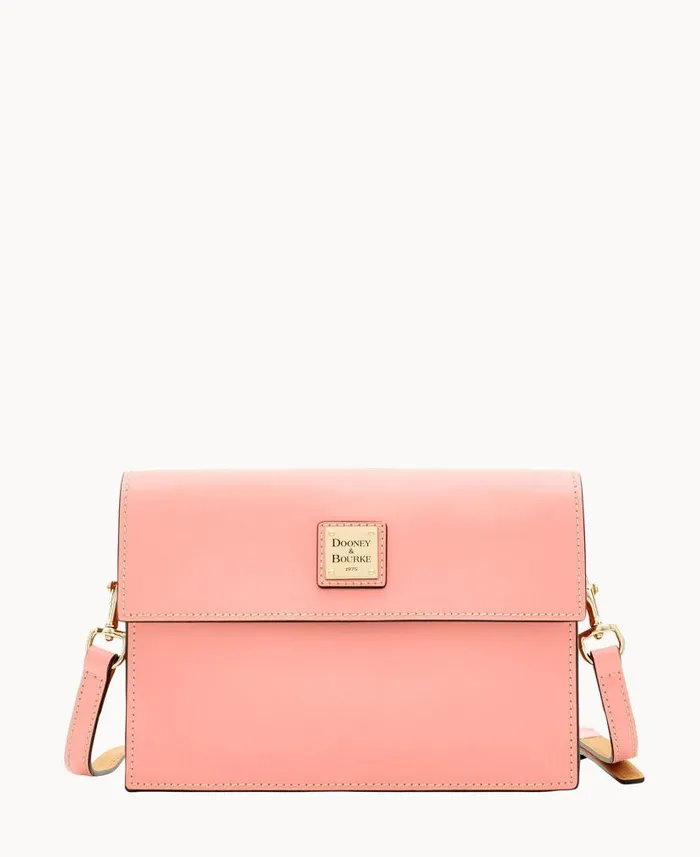 Beacon East West Flap Crossbody Light Pink Woman Dooney and Bourke Crossbodies Beacon East West Flap Crossbody Light Pink Woman Dooney and Bourke Crossbodies