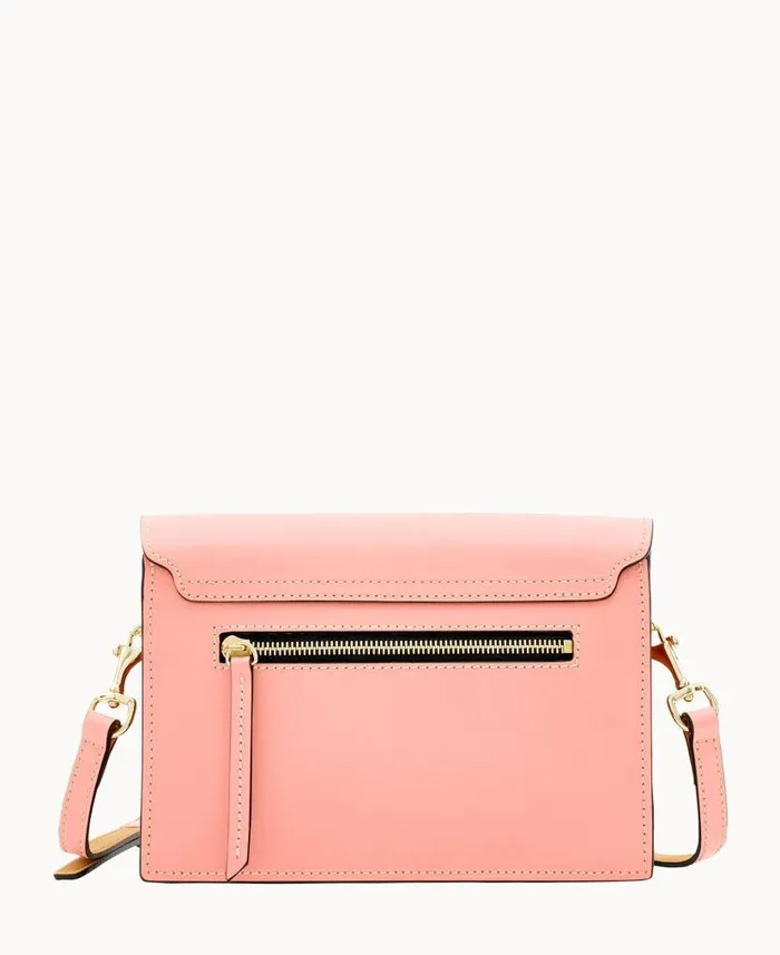 Beacon East West Flap Crossbody Light Pink Woman Dooney and Bourke Crossbodies Beacon East West Flap Crossbody Light Pink Woman Dooney and Bourke Crossbodies