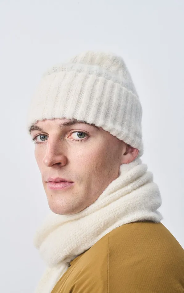 Beanie East Melange Pearl WomenMen American Vintage Beanies and Caps Beanie East Melange Pearl WomenMen American Vintage Beanies and Caps