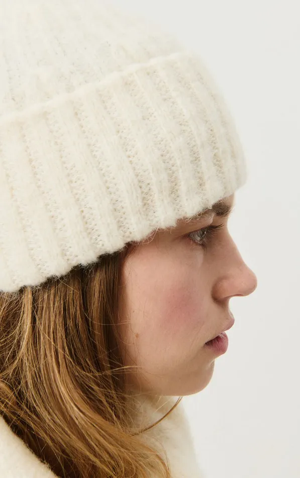 Beanie East Melange Pearl WomenMen American Vintage Beanies and Caps Beanie East Melange Pearl WomenMen American Vintage Beanies and Caps