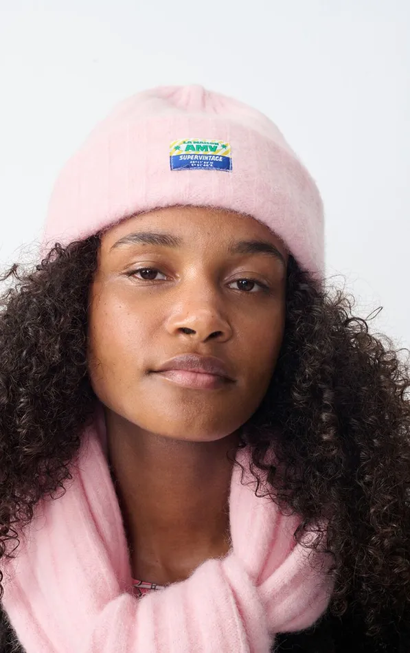 Beanie Vitow Melange Sugared Almond WomenMen American Vintage Beanies and Caps