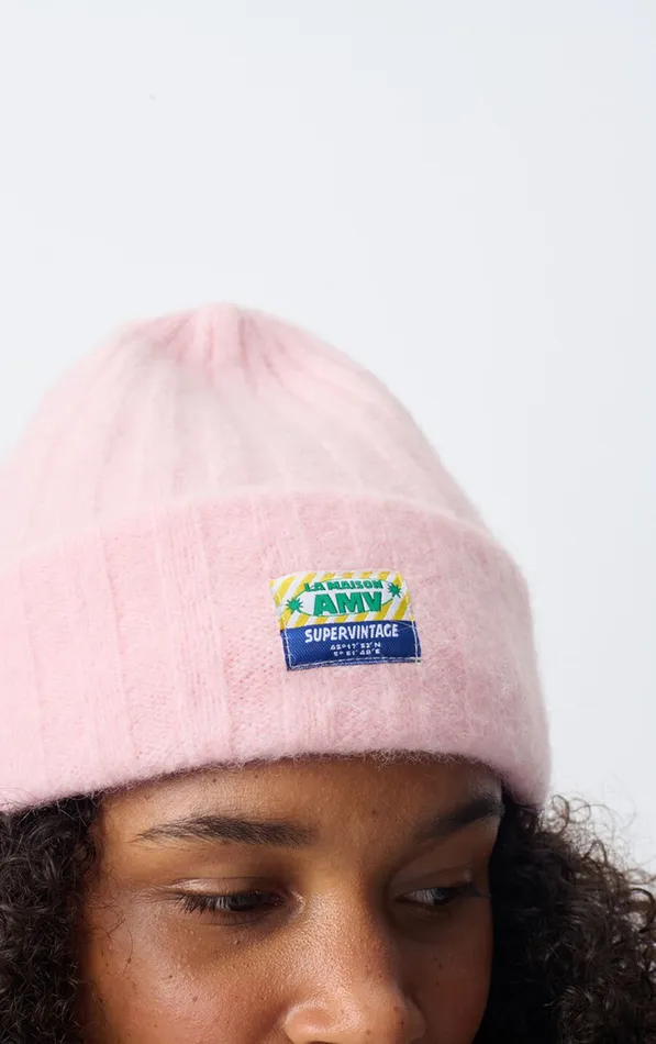 Beanie Vitow Melange Sugared Almond WomenMen American Vintage Beanies and Caps