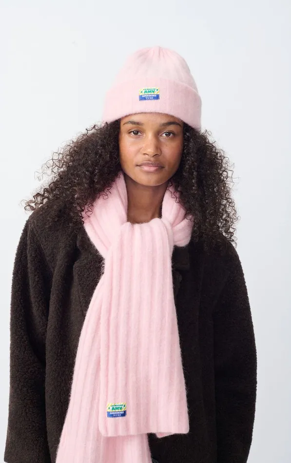 Beanie Vitow Melange Sugared Almond WomenMen American Vintage Beanies and Caps