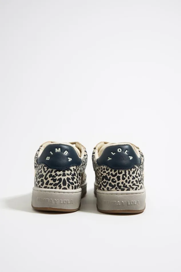 Beige Leopard Print Leather 13 57 Cupsole Sneaker Beige Women Bimba Y Lola Sneakers Beige Leopard Print Leather 13 57 Cupsole Sneaker Beige Women Bimba Y Lola Sneakers