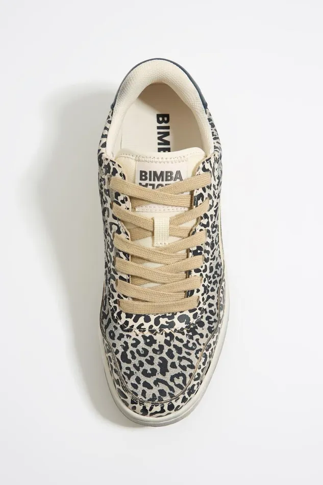 Beige Leopard Print Leather 13 57 Cupsole Sneaker Beige Women Bimba Y Lola Sneakers Beige Leopard Print Leather 13 57 Cupsole Sneaker Beige Women Bimba Y Lola Sneakers