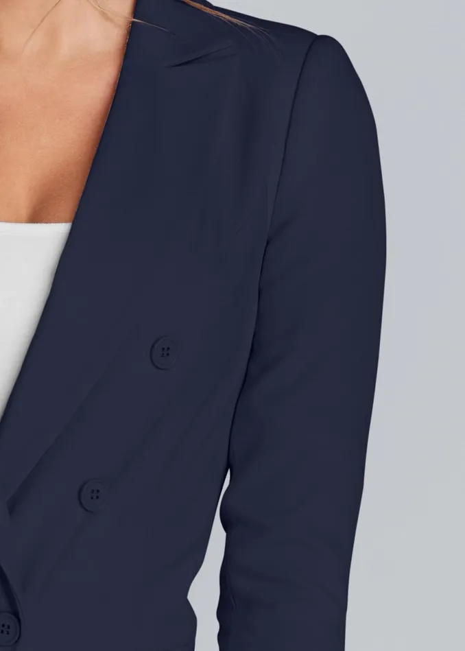BERMUDA SUITING SET Navy Women VENUS Shorts