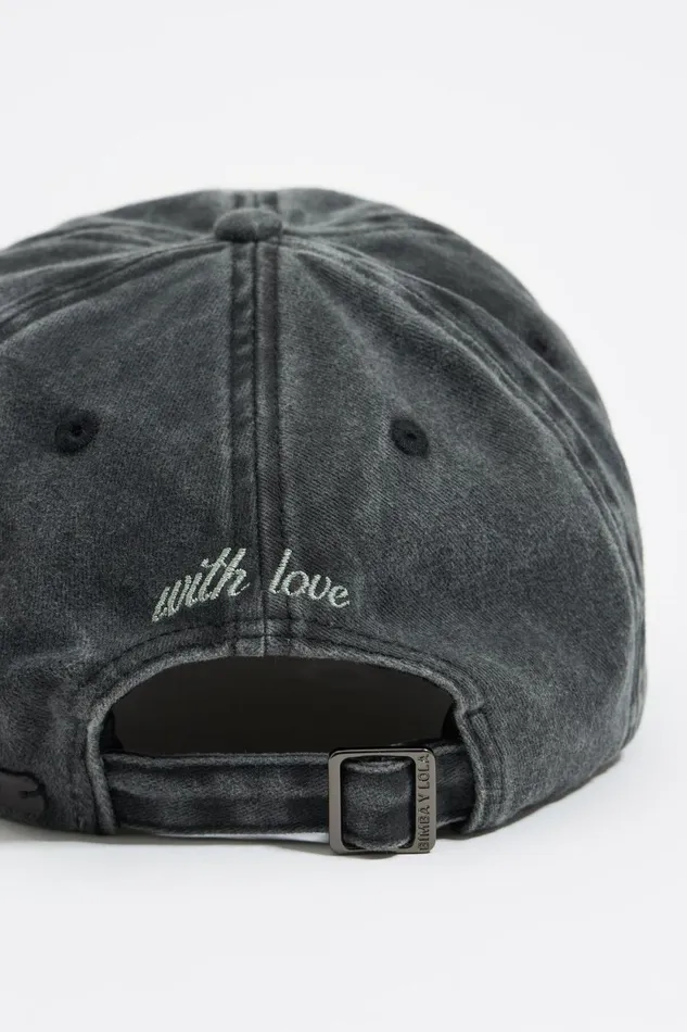 Black Cotton Cap Black Women Bimba Y Lola Hats And Caps Black Cotton Cap Black Women Bimba Y Lola Hats And Caps