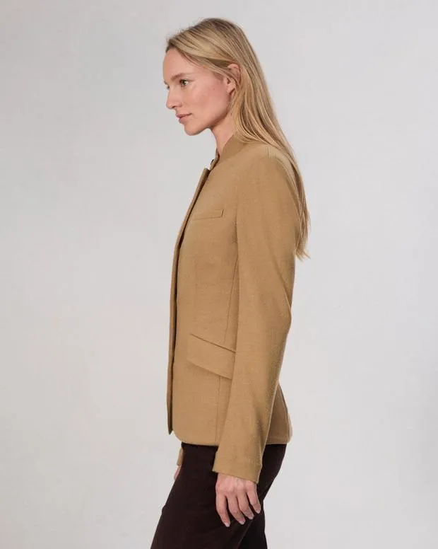 Blazers and Vests Women Rag and Bone Slade Wool Blazer Camel