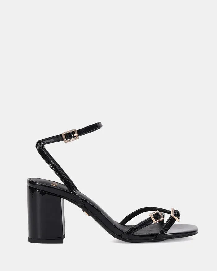 Block Heels Women MAGALI BLACK Block Heels NOVO Shoes