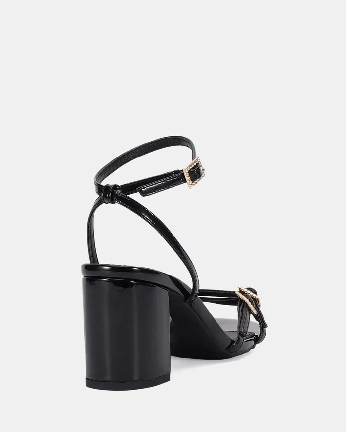 Block Heels Women MAGALI BLACK Block Heels NOVO Shoes