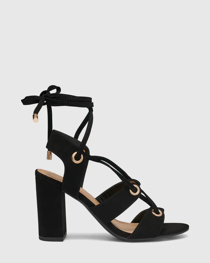 Block Heels Women MUSEUM BLACK Block Heels NOVO Shoes