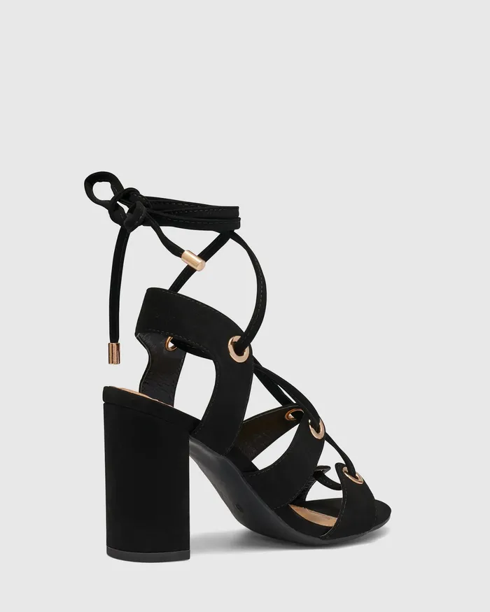 Block Heels Women MUSEUM BLACK Block Heels NOVO Shoes