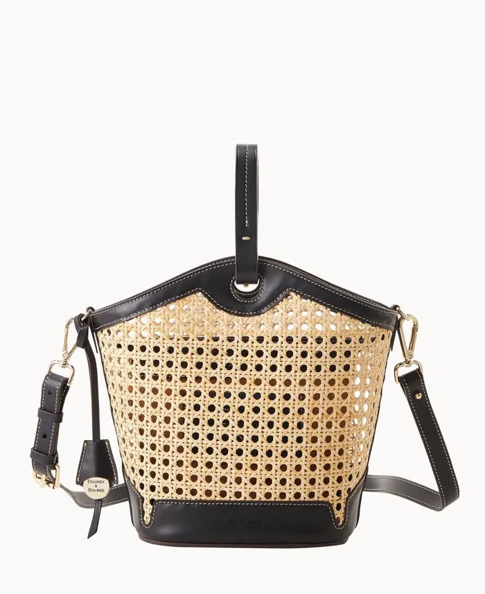 Boldrini Vienna Bella Black Woman Dooney and Bourke Satchels