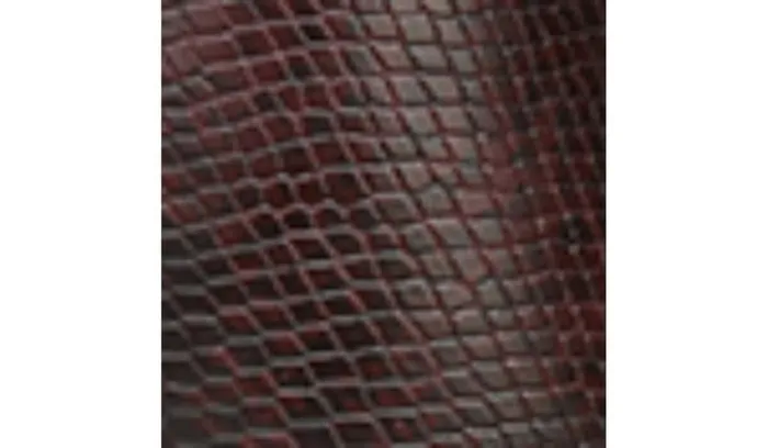 Boots Women Franco Sarto Franco Harmond Block Heel Bootie Bordeaux Faux Snake Leather