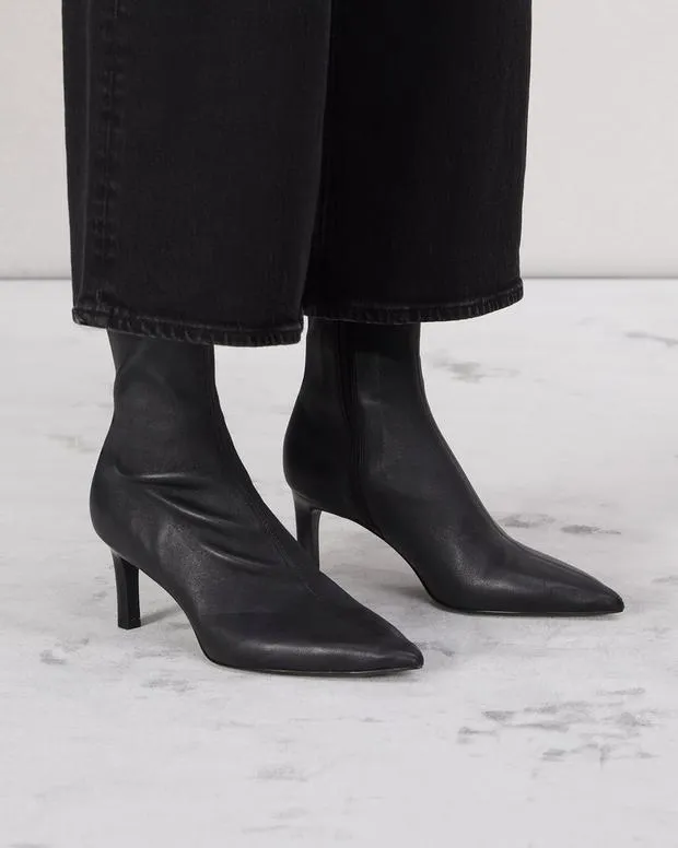 Boots Women Rag and Bone Britt Leather Boot Black