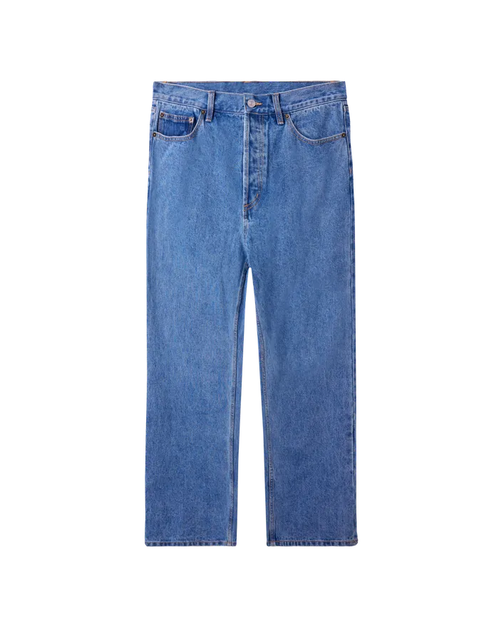 BOTTOMS Men OBEY Clothing HARDWORK DENIM Light Indigo