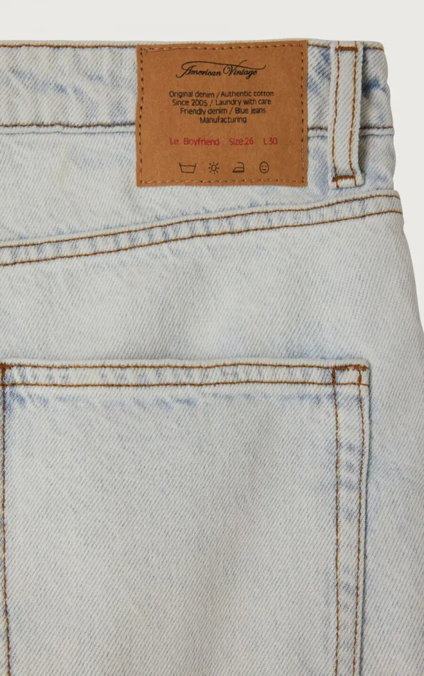 Boyfriend Jeans Joybird Winter Bleached Women American Vintage Jeans Boyfriend Jeans Joybird Winter Bleached Women American Vintage Jeans