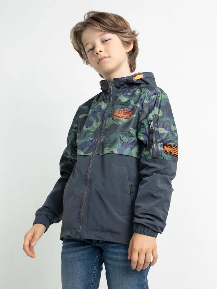 Boys Jackets Petrol Industries Lightweight Jacket Raven Grey