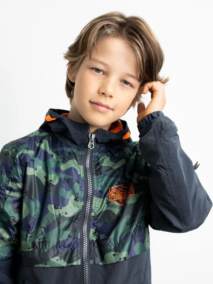Boys Jackets Petrol Industries Lightweight Jacket Raven Grey