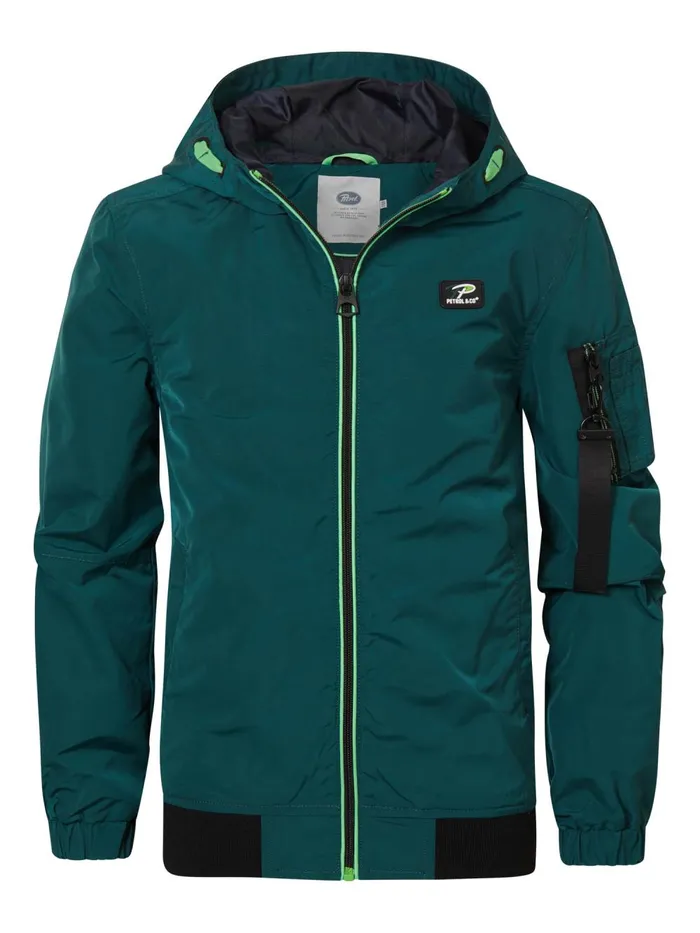 Boys Jackets Petrol Industries Sporty Jacket Emerald Green
