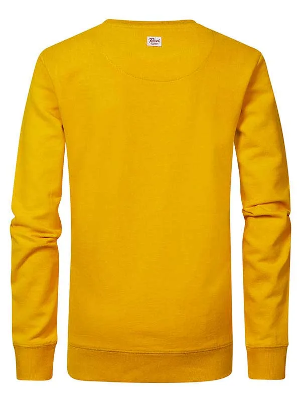 Boys Knits and Sweats Petrol Industries Bonneville Pullover Fresh Mango