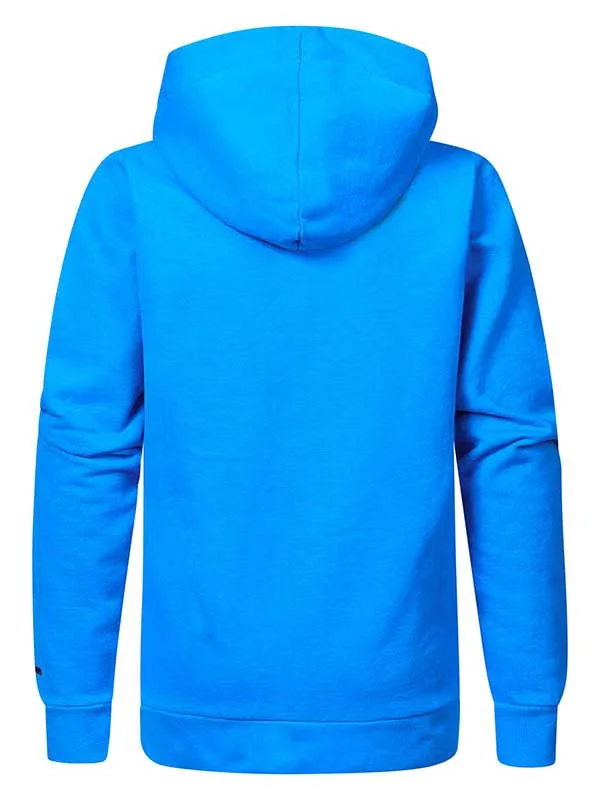 Boys Knits and Sweats Petrol Industries Hoodie With Logo Artwork Bluebird