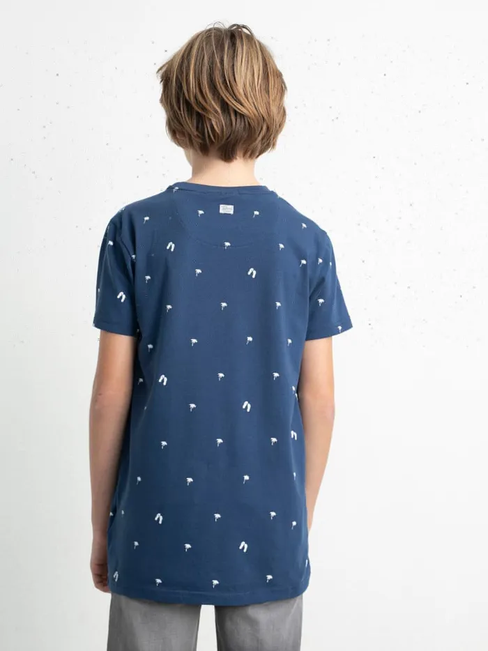 Boys TShirts Petrol Industries Summery TShirt Petrol Blue