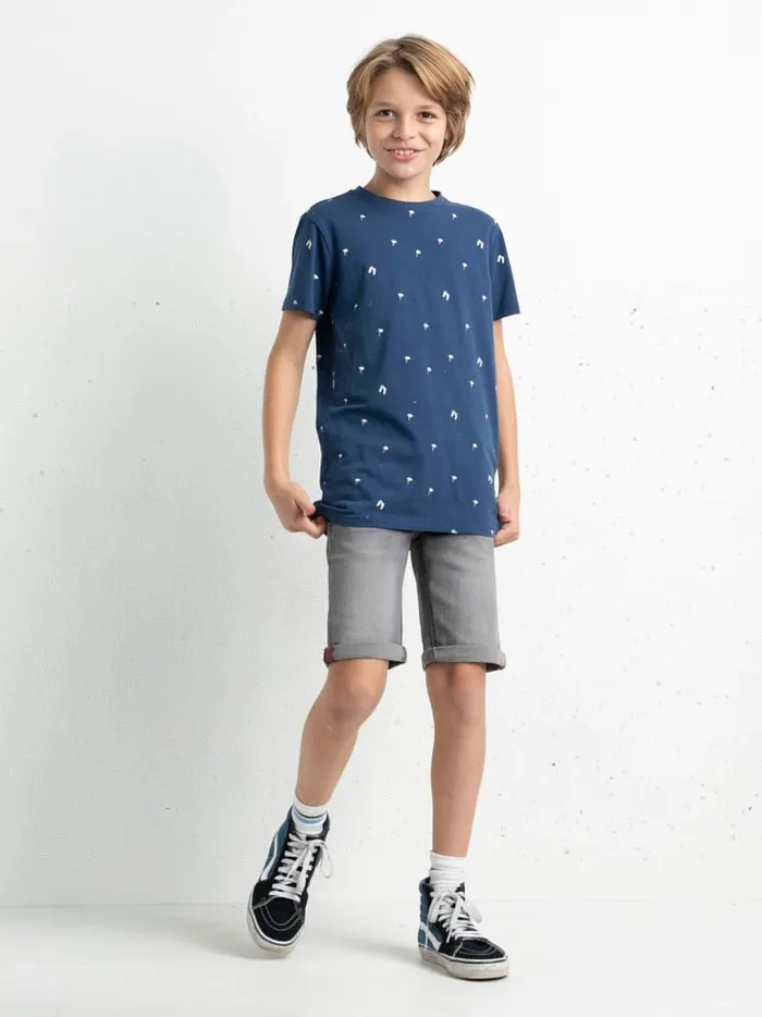 Boys TShirts Petrol Industries Summery TShirt Petrol Blue