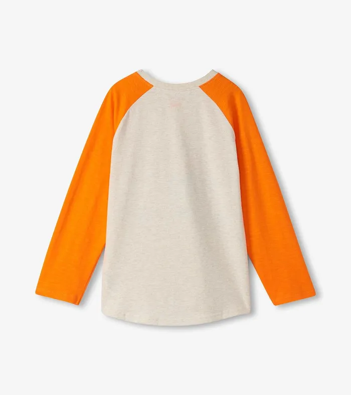Boys Triceratops Long Sleeve TShirt Hatley
