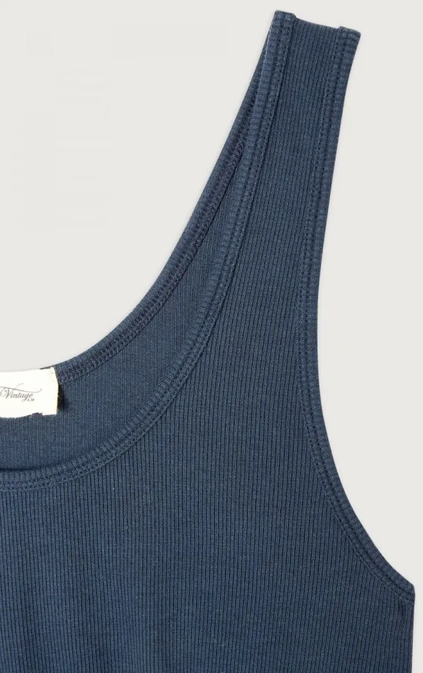 Bra Blarow Melange Navy Women American Vintage Loungewear Bra Blarow Melange Navy Women American Vintage Loungewear