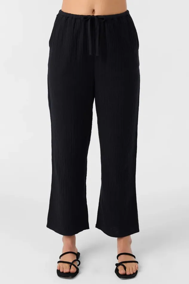 BRENDA CRINKLE DOUBLE GAUZE BEACH PANTS Women O039NEILL Collections