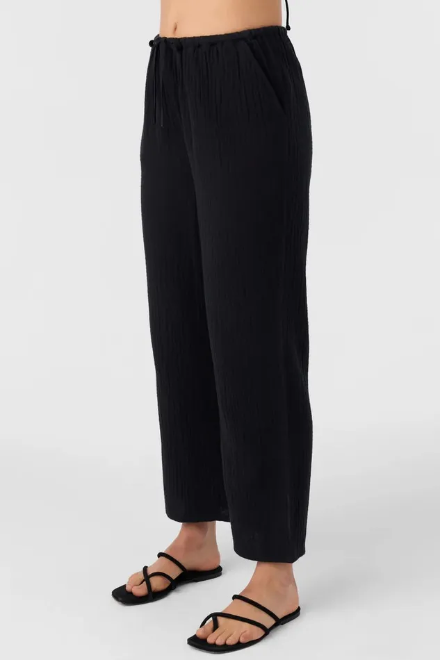 BRENDA CRINKLE DOUBLE GAUZE BEACH PANTS Women O039NEILL Collections