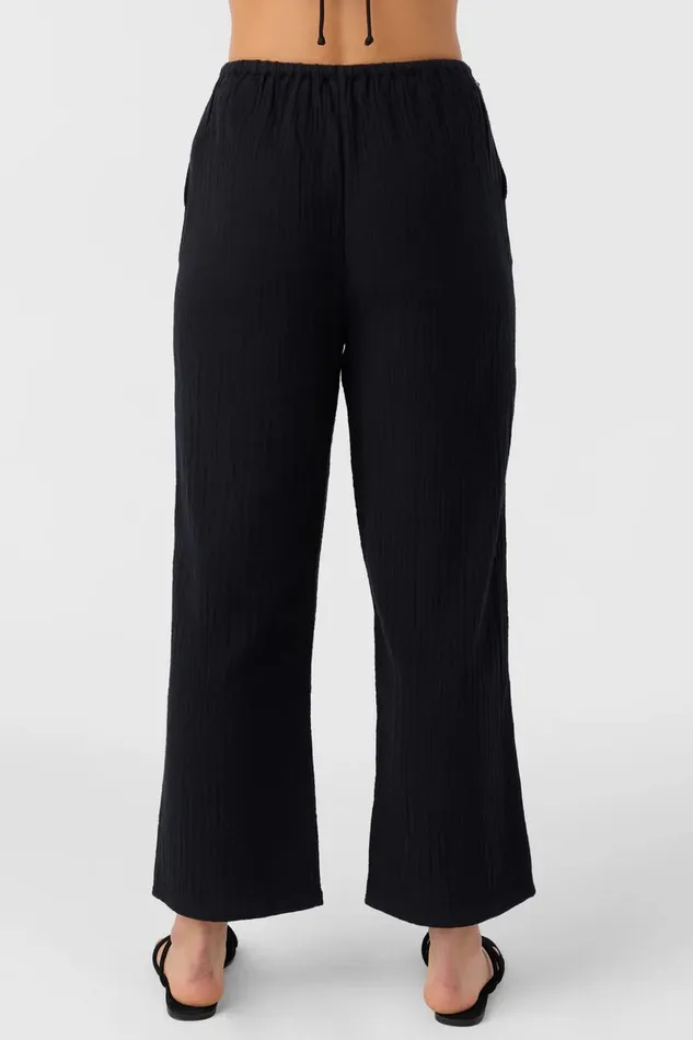 BRENDA CRINKLE DOUBLE GAUZE BEACH PANTS Women O039NEILL Collections