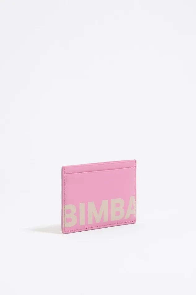 Bubblegum Pink Leather Card Holder Chewing Gum Pink Women Bimba Y Lola Card Holders Bubblegum Pink Leather Card Holder Chewing Gum Pink Women Bimba Y Lola Card Holders