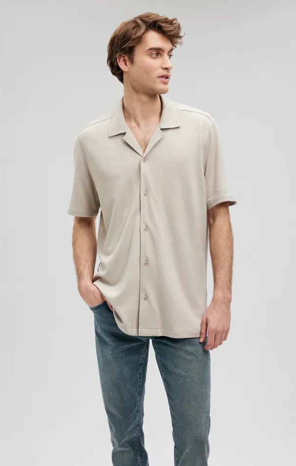 ButtonUp Short Sleeve Shirt In Moonstruck Men Mavi Jeans Shirts ButtonUp Short Sleeve Shirt In Moonstruck Men Mavi Jeans Shirts
