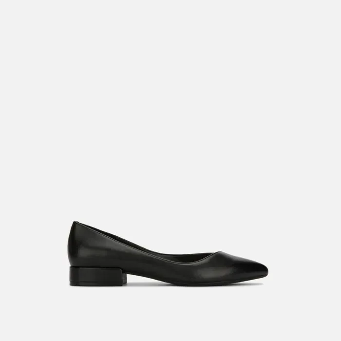 Camelia Leather Ballet Flat Black Women Kenneth Cole Flats