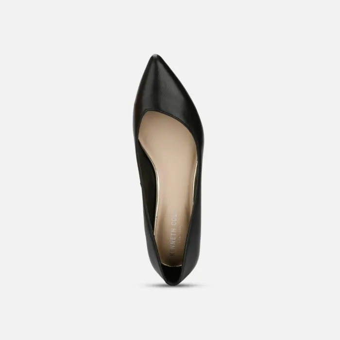Camelia Leather Ballet Flat Black Women Kenneth Cole Flats