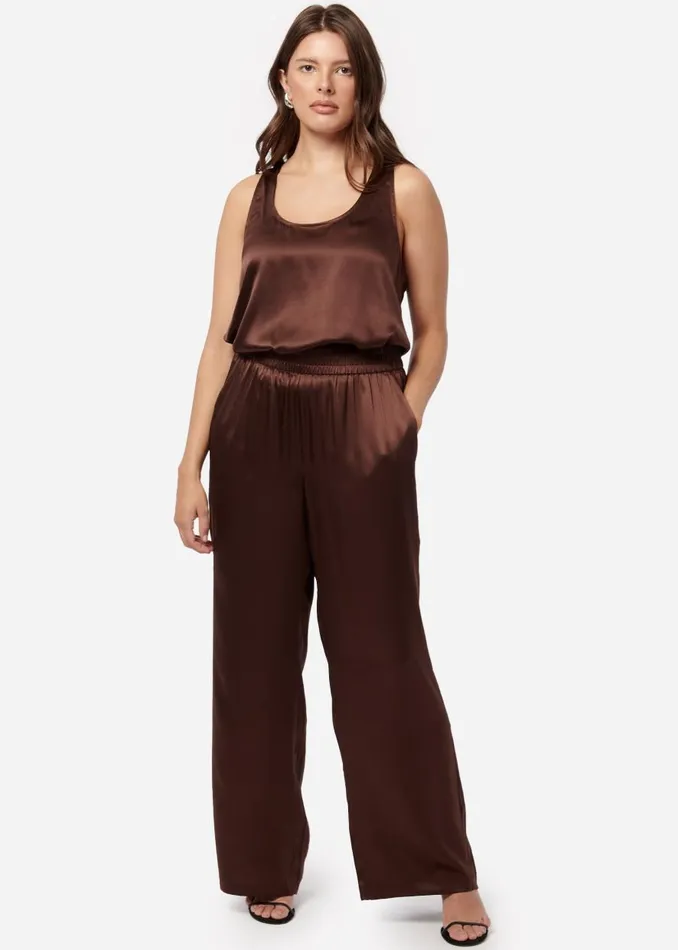 CAMI NYC Bottoms Women Bleecker Pant Chocolate