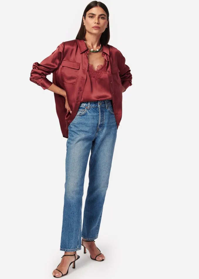 CAMI NYC Tops and Sweaters Women Rachelle Top Spice