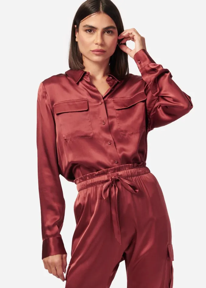 CAMI NYC Tops and Sweaters Women Rachelle Top Spice