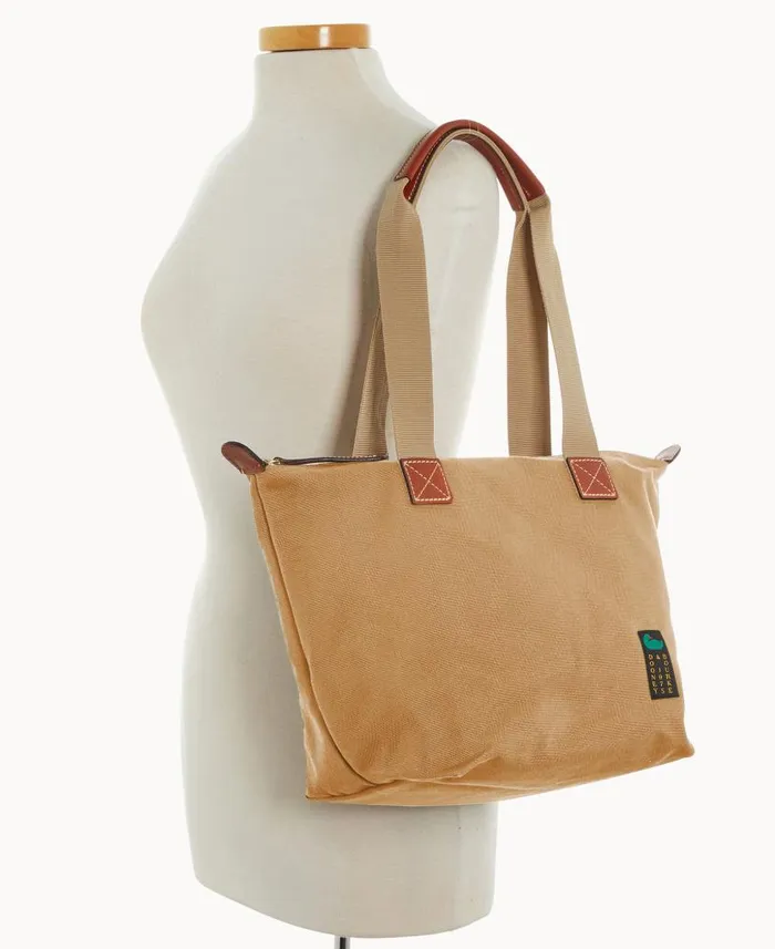 Canvas Carryall 28 Beige Woman Dooney and Bourke Totes Canvas Carryall 28 Beige Woman Dooney and Bourke Totes