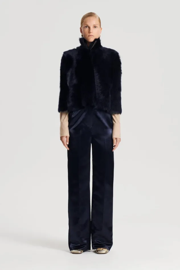 Capes Women Scanlan Theodore TOSCANA CAPE Navy