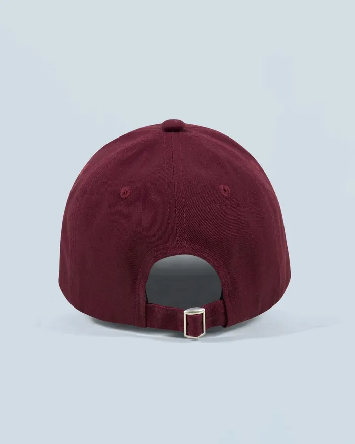 Caps From Future Curved Visor Cap Burgundy