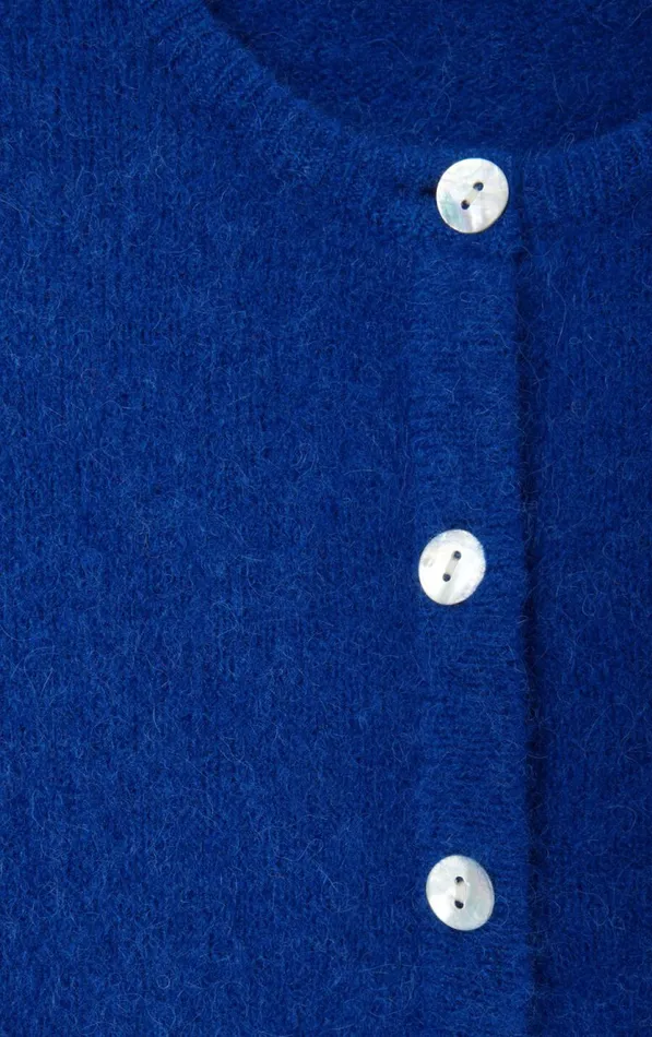 Cardigan Vitow Royal Blue Women American Vintage Jumpers and Cardigans Cardigan Vitow Royal Blue Women American Vintage Jumpers and Cardigans